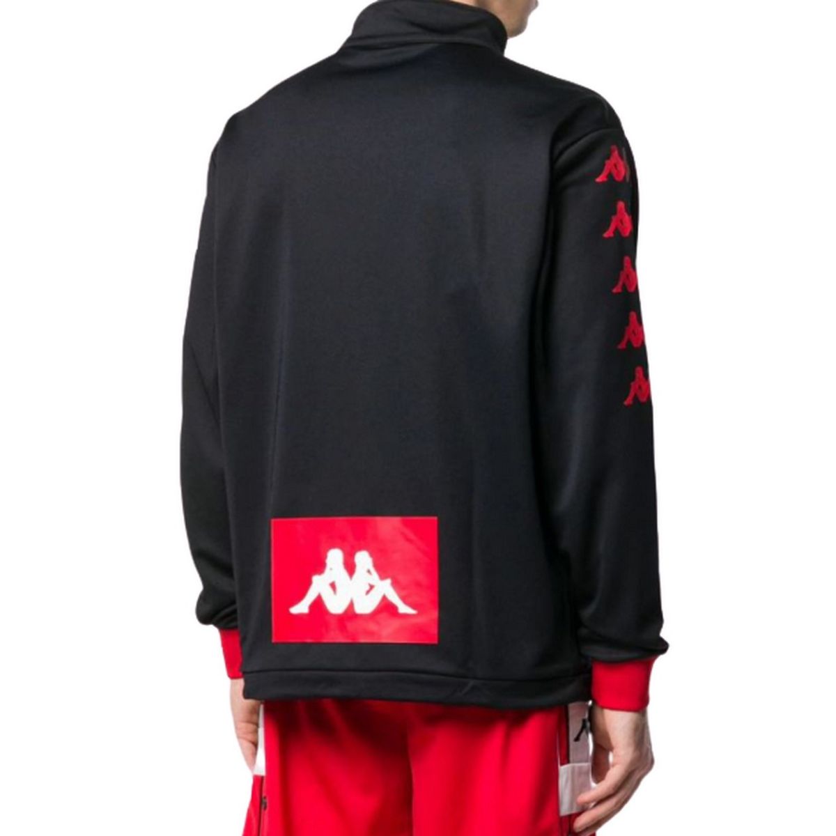 Kappa Felpa 304ICT0 911 - SanShopLuxury - -50%, 2019, Abbigliamento, Felpa, Kappa, L, M, Nero, Outlet, Primavera/Estate, S, SS19, Uomo, XL, XS