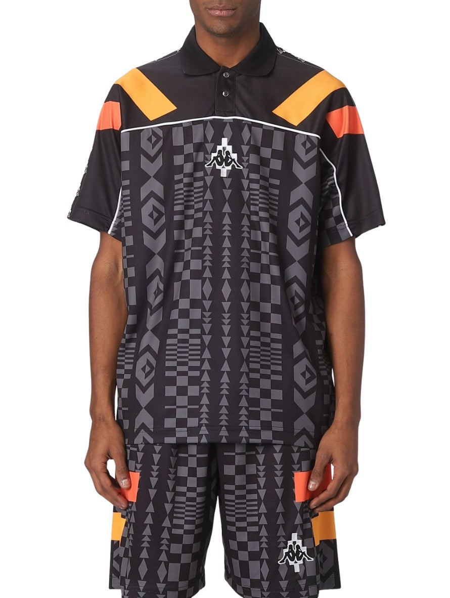 Marcelo Burlon T-Shirt Polo CMVA005S23FAB001 - SanShopLuxury - 2023, Abbigliamento, L, M, Marcelo Burlon, Nero, Outlet, Primavera/Estate, SS23, T-Shirt Polo, Uomo, XL