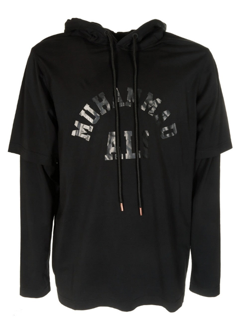 Marcelo Burlon Felpa CMAB025R19001135 - SanShopLuxury - -50%, 2019, Abbigliamento, Con Cappuccio, Felpa, L, M, Marcelo Burlon, Nero, Outlet, Primavera/Estate, S, SS19, Uomo