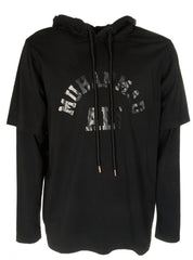 Marcelo Burlon Felpa CMAB025R19001135 - SanShopLuxury - -50%, 2019, Abbigliamento, Con Cappuccio, Felpa, L, M, Marcelo Burlon, Nero, Outlet, Primavera/Estate, S, SS19, Uomo