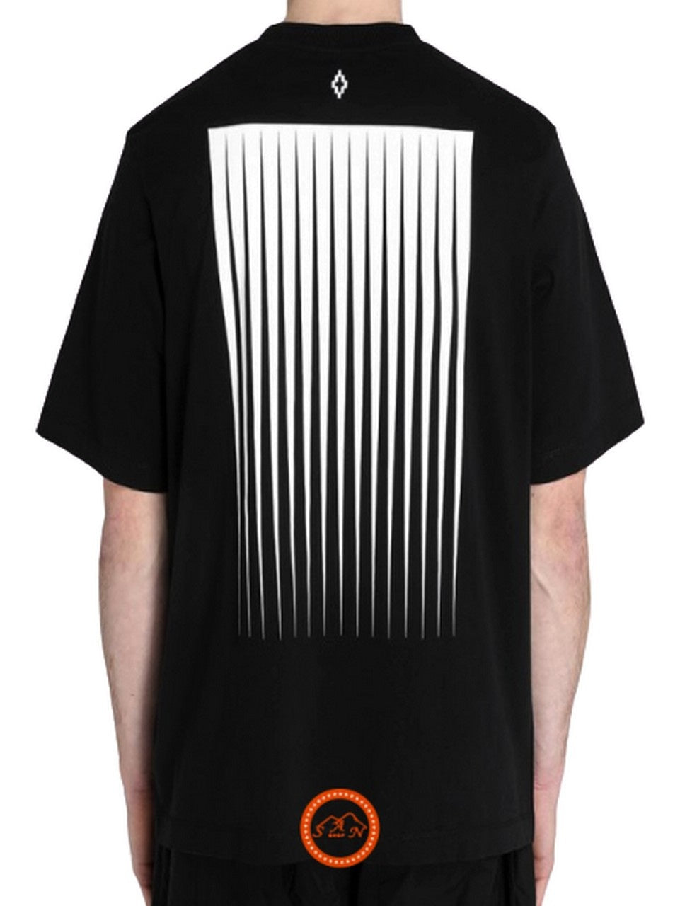 Marcelo Burlon T-Shirt CMAA054S20JER006 - SanShopLuxury - -50%, 2020, Abbigliamento, Autunno/Inverno, Continuativo, Marcelo Burlon, Nero, Outlet, Primavera/Estate, SS20, T-Shirt, Ultimo, Uomo, XS