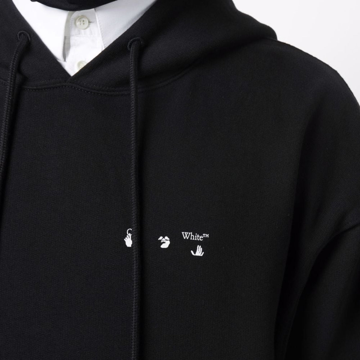 Felpa Off-White OMBB037C99FLE004 - SanShopLuxury - Abbigliamento, Autunno/Inverno, Carry Over, Con Cappuccio, Continuativo, Felpa, Felpe, Idoneo, M, Nero, New, Off-White, Primavera/Estate, Ultimo, Uomo, XL