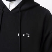 Felpa Off-White OMBB037C99FLE004 - SanShopLuxury - Abbigliamento, Autunno/Inverno, Carry Over, Con Cappuccio, Continuativo, Felpa, Felpe, Idoneo, M, Nero, New, Off-White, Primavera/Estate, Ultimo, Uomo, XL