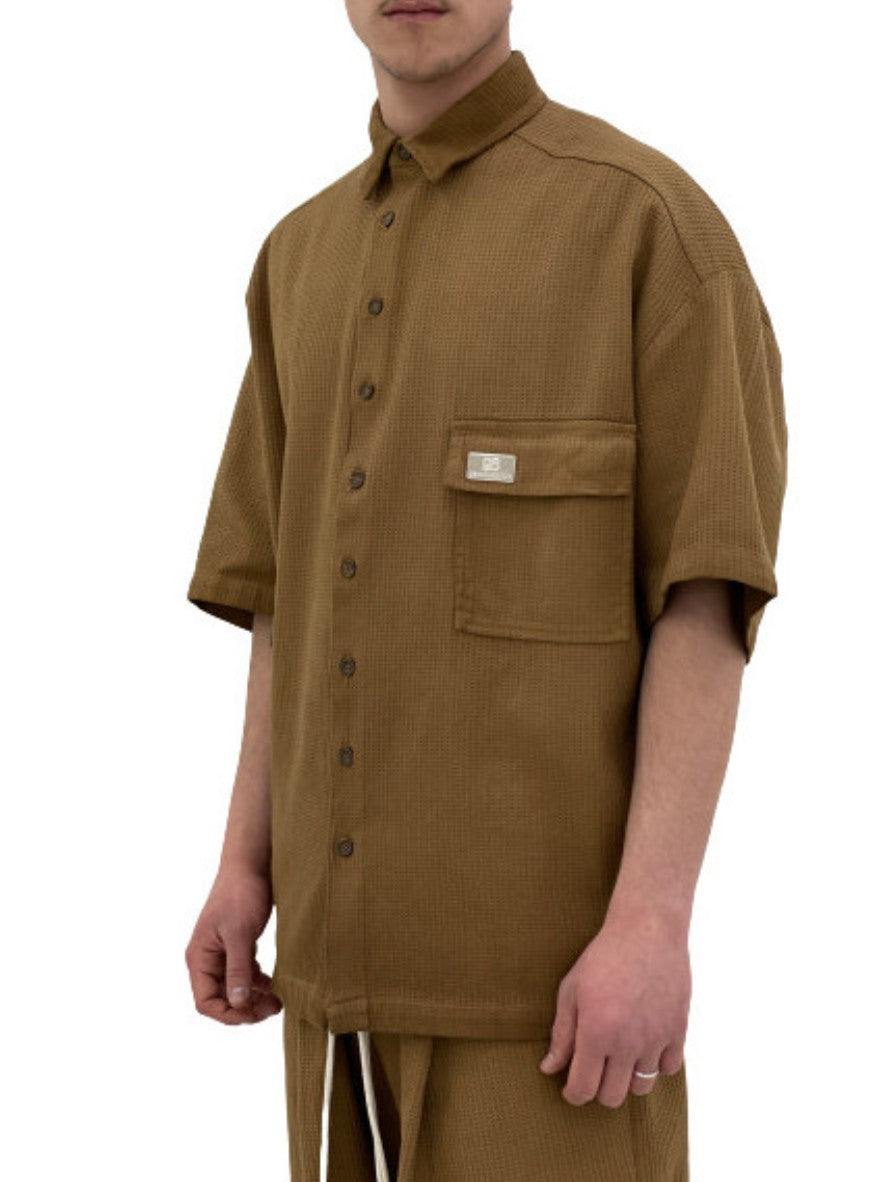 Gavensemble Camicie CAM-500M - SanShopLuxury - -50%, 2021, Abbigliamento, Camicie, Gavensemble, Marrone, Outlet, Primavera/Estate, SS21, Uomo, XL, XXL