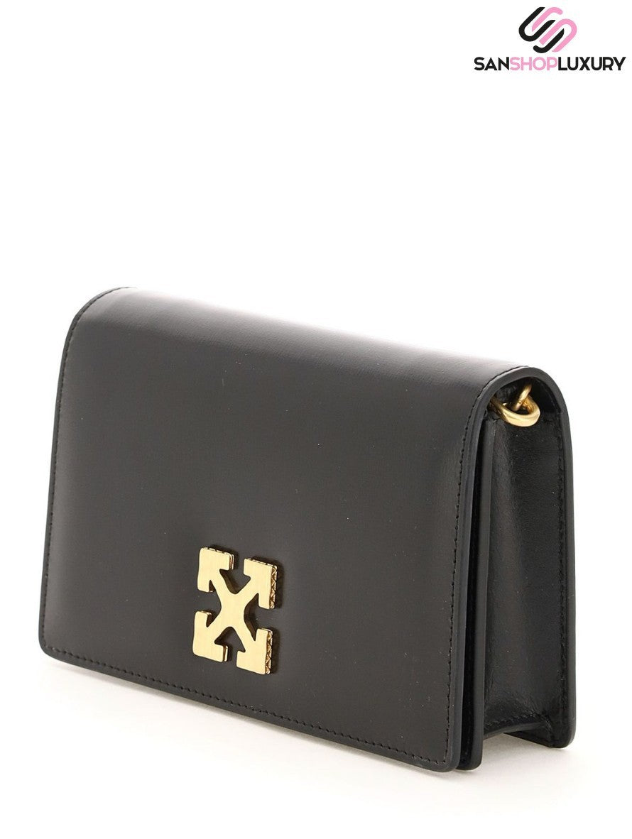 Off-White Borsa Da Spalla OWNN022F21LEA0011000 - SanShopLuxury - -50%, 2021, Autunno/Inverno, Borsa Da Spalla, Continuativo, Donna, FW21, Nero, Off-White, Outlet, Primavera/Estate, Tracolla, Unica, Valigeria