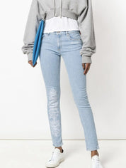 Off-White Jeans OWYA003S18956130/7101 - SanShopLuxury - -50%, 2018, 43, 44, 45, Abbigliamento, Autunno/Inverno, Azzurro, Blu, Continuativo, Donna, Jeans, Off-White, Outlet, Primavera/Estate, SS18