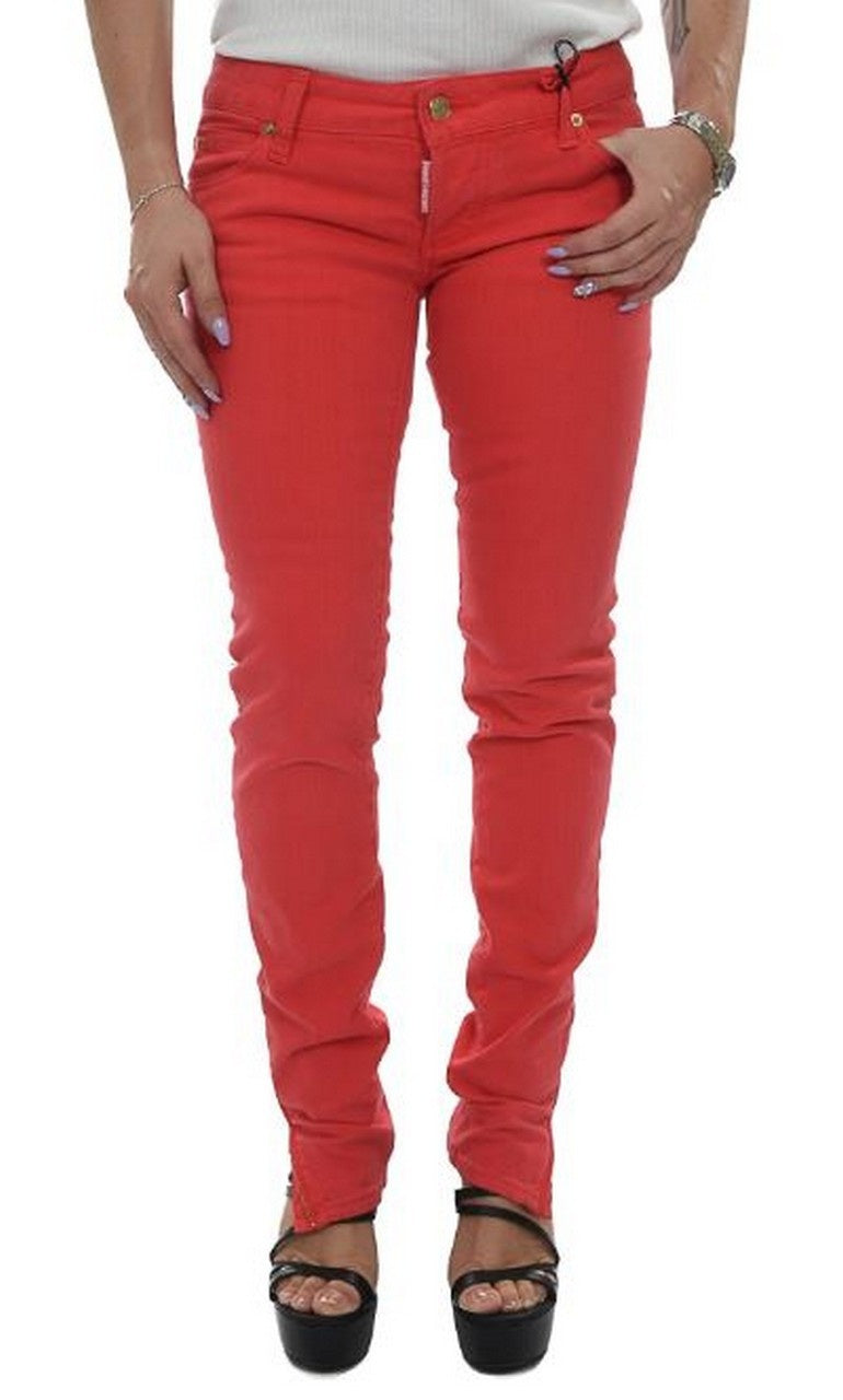 Dsquared2 Jeans S75LA0379 042 - SanShopLuxury - -50%, 2018, 36, Abbigliamento, Corallo, Donna, Dsquared2, Jeans, Outlet, Primavera/Estate, Slim, SS18, Ultimo