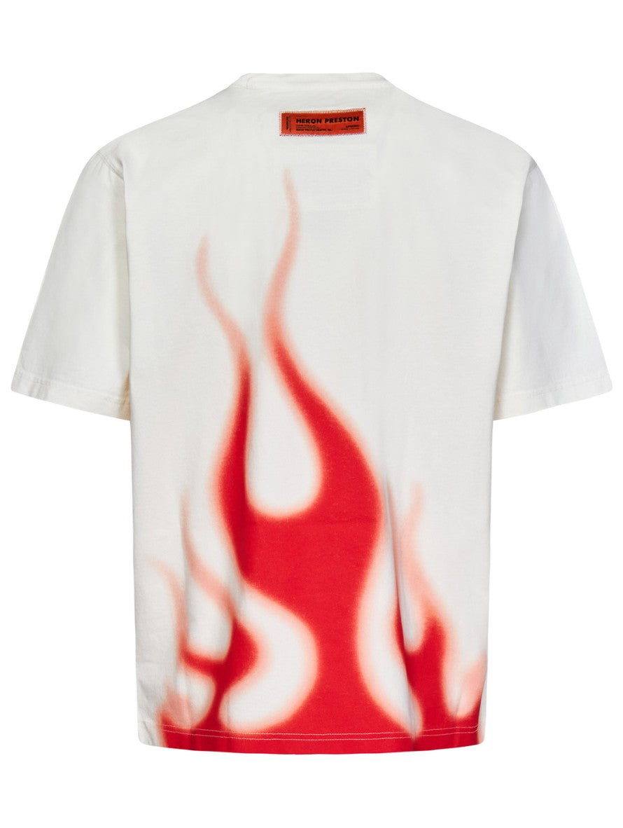 Heron Preston T-Shirt HMAA032S23JER007 - SanShopLuxury - 2023, Abbigliamento, Bianco, Heron Preston, L, M, Nero, Outlet, Primavera/Estate, S, SS23, T-Shirt, Uomo, XL