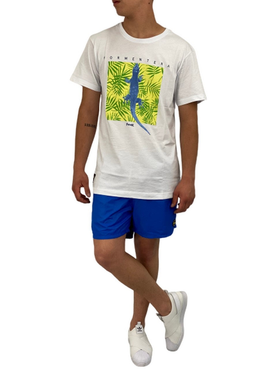 F**K T-Shirt FK18-1623U - SanShopLuxury - -50%, 2018, Abbigliamento, Beachwear, Bianco, F**K, L, Outlet, Primavera/Estate, SS18, T-Shirt, Uomo, XL