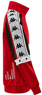 Kappa Felpa 304IDF0 900 - SanShopLuxury - -50%, 2019, Abbigliamento, Felpa, Kappa, Outlet, Primavera/Estate, Rosso, S, SS19, Ultimo, Uomo, Zip