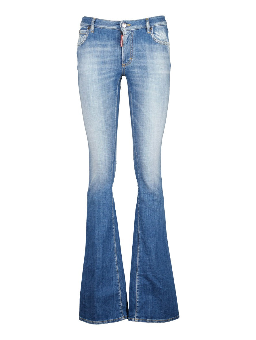 Dsquared2 Jeans S75LB0764 - SanShopLuxury - 2023, 38, 40, 42, 44, Abbigliamento, Autunno/Inverno, Blu, Continuativo, Donna, Dsquared2, Idoneo, Jeans, Outlet, Primavera/Estate, SS23