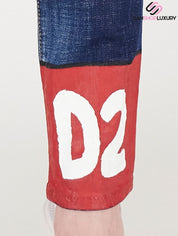 Dsquared2 Jeans S75LB0615 S30342 470 - SanShopLuxury - 2022, 40, 44, Abbigliamento, Autunno/Inverno, Blu, Continuativo, Donna, Dsquared2, Idoneo, Jeans, Outlet, Primavera/Estate, SS22