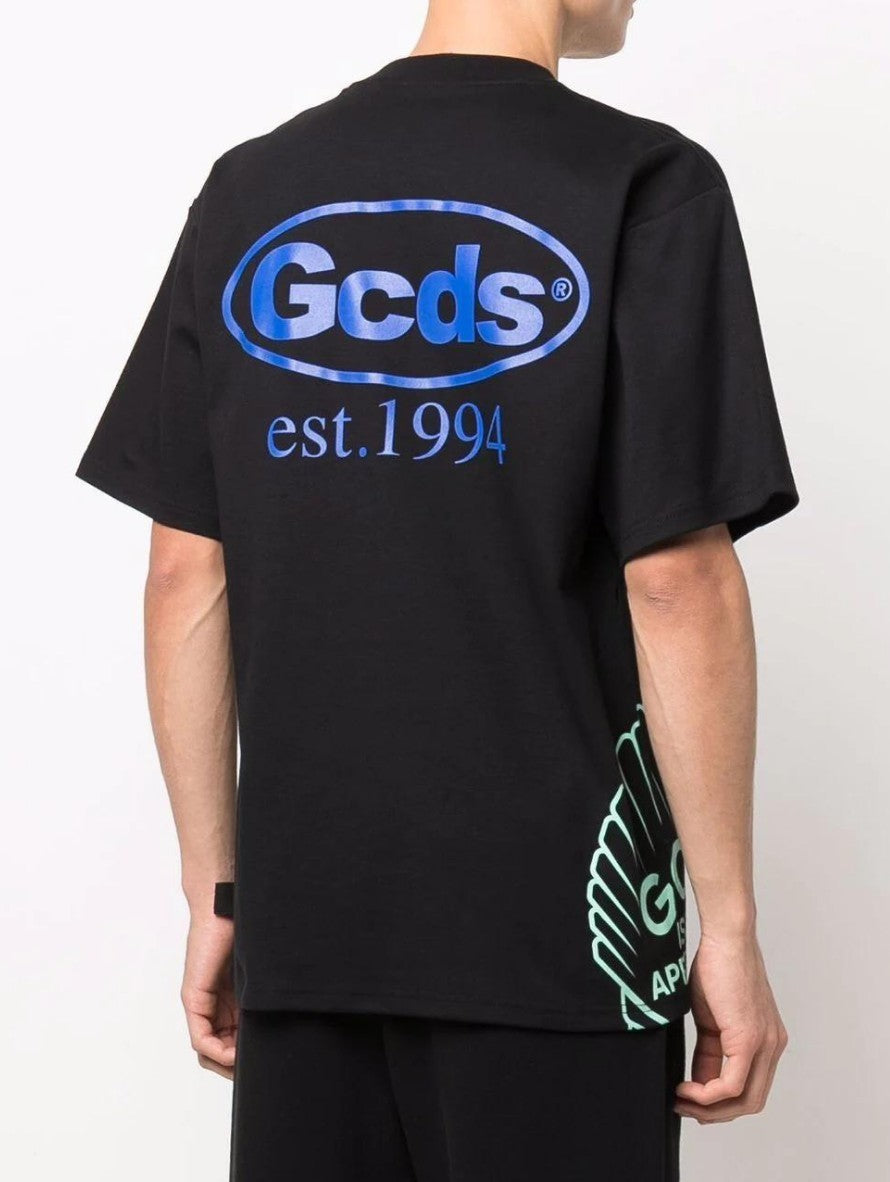 Gcds T-Shirt SS22M130103 02 - SanShopLuxury - 2022, Abbigliamento, Gcds, Nero, Outlet, Primavera/Estate, S, SS22, T-Shirt, Ultimo, Uomo