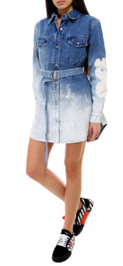 Off-White Abiti OWYM002R20773098 7171 - SanShopLuxury - -50%, 2020, 40, 42, Abbigliamento, Abiti, Blu, Donna, Off-White, Outlet, Primavera/Estate, SS20, Ultimo