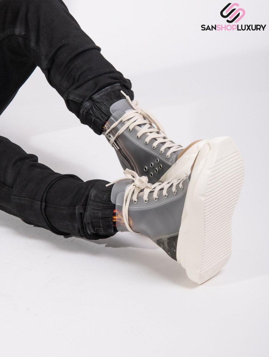 Rick Owens Drkshdw Sneakers DS21S2840/VYTMS1101111 - SanShopLuxury - -50%, 2021, 36, 40, Calzature, Donna, Outlet, Primavera/Estate, Rick Owens Drkshdw, Sneakers, SS21, Trasparente, Ultimo