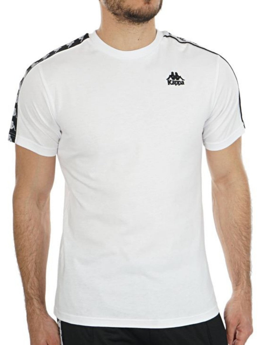 Kappa T-Shirt 303WGB0 - SanShopLuxury - -50%, 2019, Abbigliamento, Bianco, Kappa, L, M, Nero, Outlet, Primavera/Estate, S, SS19, T-Shirt, Uomo, Verde, XL