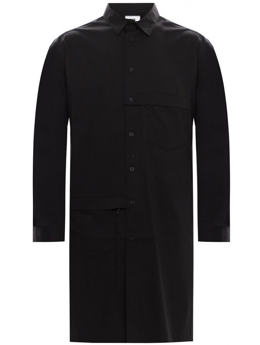 Adidas Y-3 Camicie GV4218 - SanShopLuxury - -50%, 2021, Abbigliamento, Adidas Y-3, Camicie, M, Nero, Outlet, Primavera/Estate, SS21, Uomo, XL