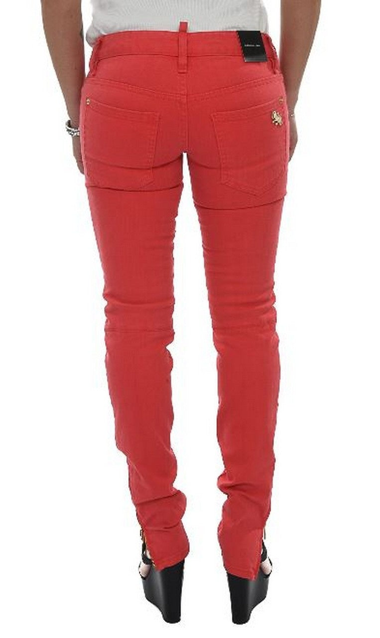 Dsquared2 Jeans S75LA0379 042 - SanShopLuxury - -50%, 2018, 36, Abbigliamento, Corallo, Donna, Dsquared2, Jeans, Outlet, Primavera/Estate, Slim, SS18, Ultimo