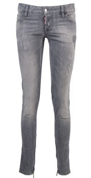 Dsquared2 Jeans S72LA0613 852 - SanShopLuxury - -50%, 2018, 38, Abbigliamento, Donna, Dsquared2, Grigio, Jeans, Outlet, Primavera/Estate, Skinny, SS18, Ultimo