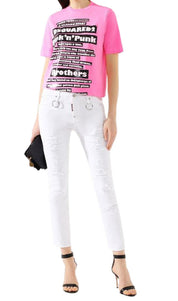 Dsquared2 Jeans S75LB0139 100 - SanShopLuxury - -50%, 2018, 42, Abbigliamento, Bianco, Donna, Dsquared2, Jeans, Outlet, Primavera/Estate, SS18, Ultimo