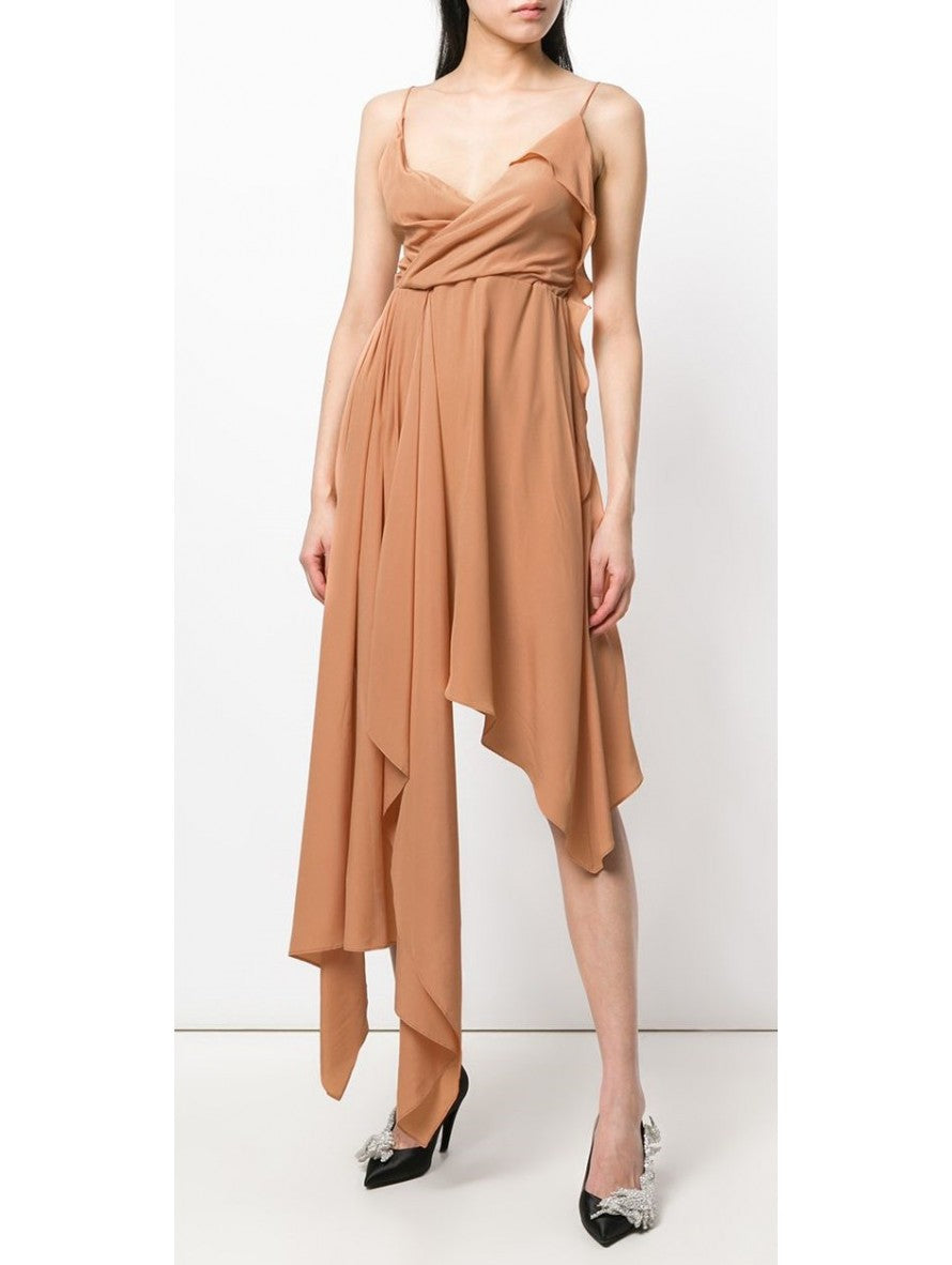 Off-White Abiti OWDB071S189191340300 - SanShopLuxury - -50%, 2018, 40, 42, Abbigliamento, Abiti, Beige, Donna, Off-White, Outlet, Primavera/Estate, SS18