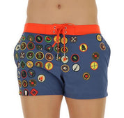 Dsquared2 Costume D7B761840 - SanShopLuxury - -50%, 2018, 46, 48, 52, Abbigliamento, Beachwear, Blu, Costume, Dsquared2, Outlet, Pantaloncino, Primavera/Estate, SS18, Uomo