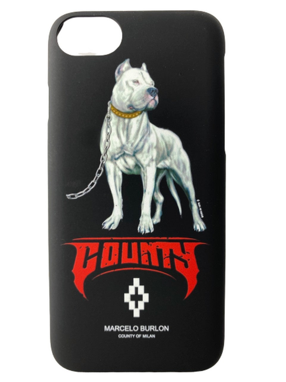 Marcelo Burlon Smartphone Cover CMPA009E18008037 1088 - SanShopLuxury - -50%, 2018, Abbigliamento, Accessori, Donna, Iphone 8, Marcelo Burlon, Nero, Outlet, Smartphone Cover, Unica, UNISEX, Uomo