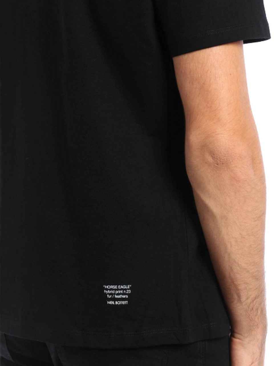 Neil Barrett T-Shirt BJT172I B545S - SanShopLuxury - -70%, 2017, Abbigliamento, Neil Barrett, Nero, Outlet, Primavera/Estate, SS17, T-Shirt, Ultimo, Uomo, XS