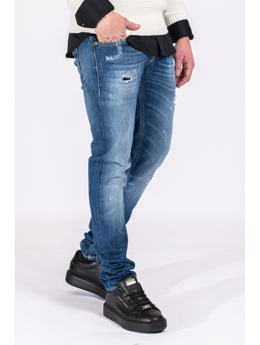 Dondup Jeans UP232DS133U I33800 - SanShopLuxury - -70%, 2017, 45, Abbigliamento, Autunno/Inverno, Blu, Continuativo, Dondup, Jeans, Outlet, Primavera/Estate, SS17, Ultimo, Uomo