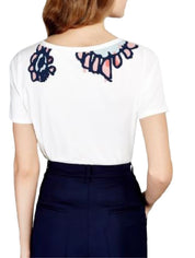 Liu-Jo T-Shirt P66169J5233/Y9671 - SanShopLuxury - -70%, 2017, Abbigliamento, Bianco, Donna, Liu-Jo, M, Outlet, Primavera/Estate, SS17, T-Shirt, Ultimo