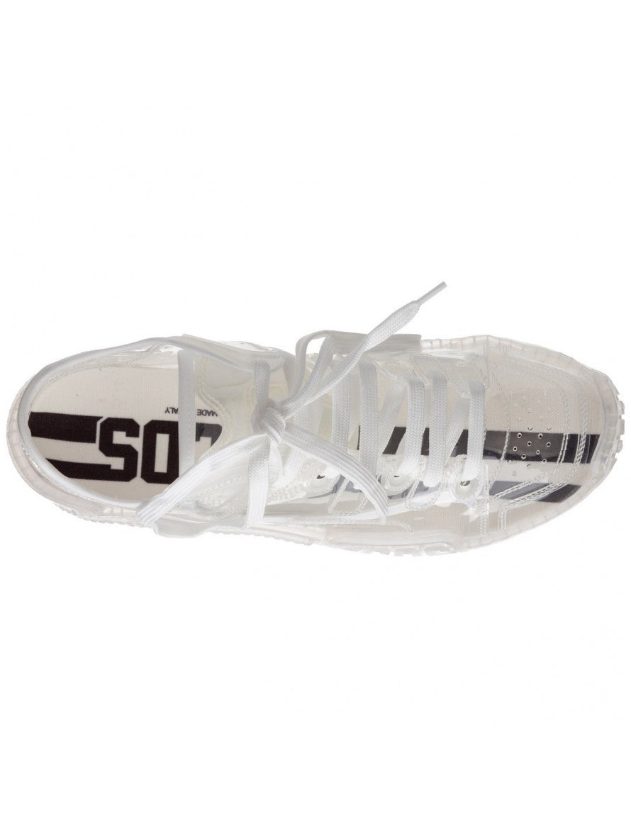 Gcds Sneakers SS21M010003 - SanShopLuxury - -50%, 2021, 40, 41, 44, Bianco, Calzature, Gcds, Nero, Nero-Trasparente, Outlet, Primavera/Estate, Sneakers, SS21, Trasparente, Uomo