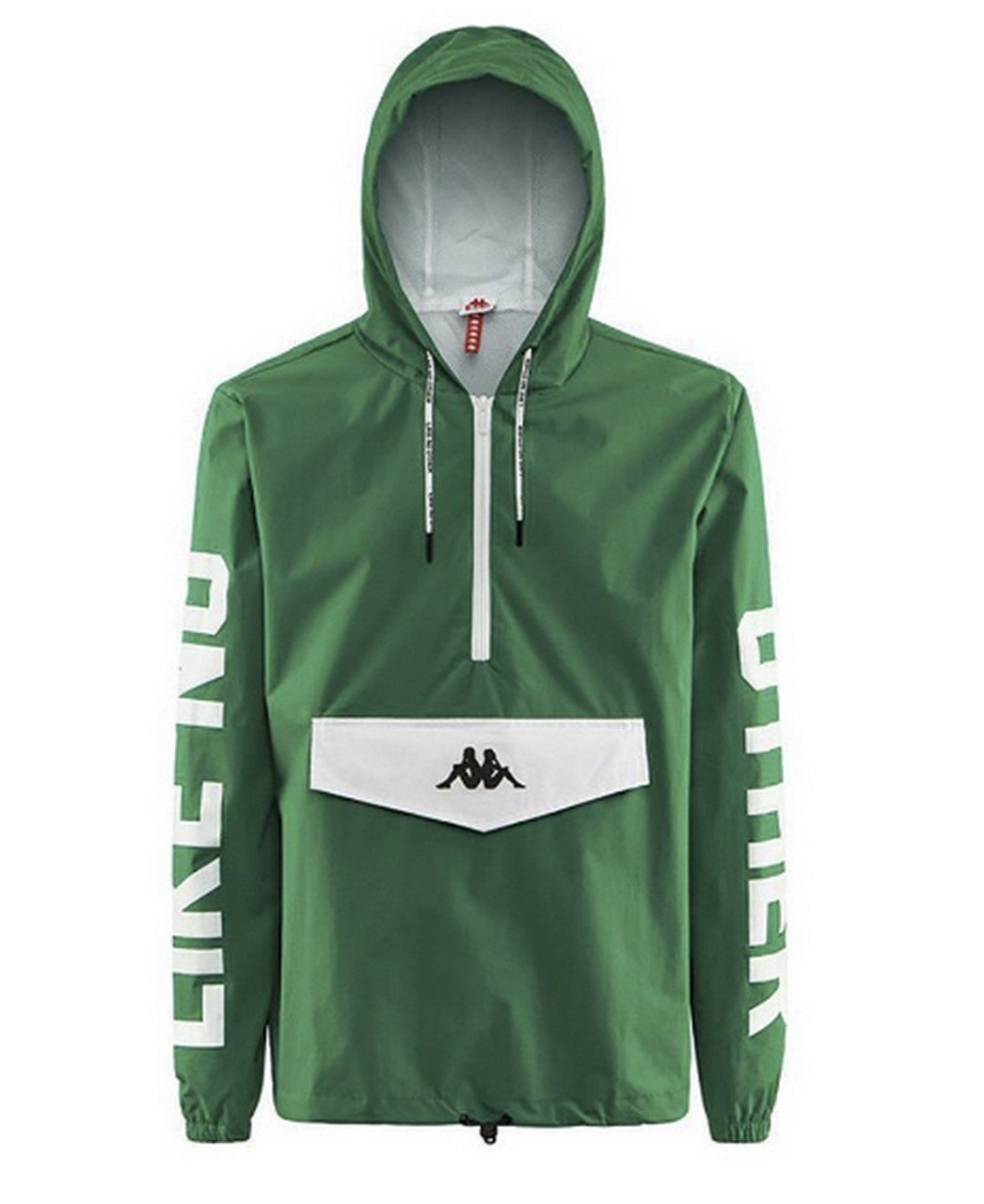 Kappa Felpa 304ICU0 913 - SanShopLuxury - -50%, 2019, Abbigliamento, Con Cappuccio, Felpa, FW19, Kappa, M, Outlet, Primavera/Estate, S, Ultimo, Uomo, Verde