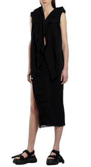 Rick Owens Drkshdw Felpa DS18S3123/RIG - SanShopLuxury - -50%, 2018, Abbigliamento, Con Cappuccio, Donna, Felpa, Nero, Outlet, Primavera/Estate, Rick Owens Drkshdw, S, SS18, Ultimo