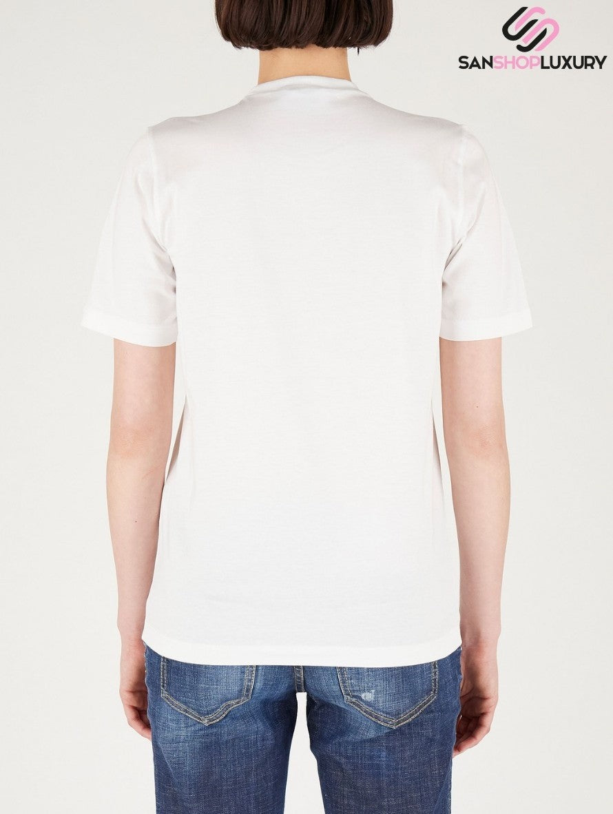 Dsquared2 T-Shirt S80GC0029 S23009 - SanShopLuxury - 2022, Abbigliamento, Autunno/Inverno, Bianco, Continuativo, Donna, Dsquared2, Idoneo, L, M, Nero, Outlet, Primavera/Estate, S, SS22, T-Shirt, XL