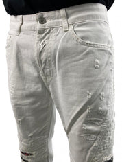 Marcelo Burlon Jeans CMYA004S18758173 - SanShopLuxury - -50%, 2018, 47, Abbigliamento, Bianco, Jeans, Marcelo Burlon, Outlet, Primavera/Estate, SS18, Ultimo, Uomo