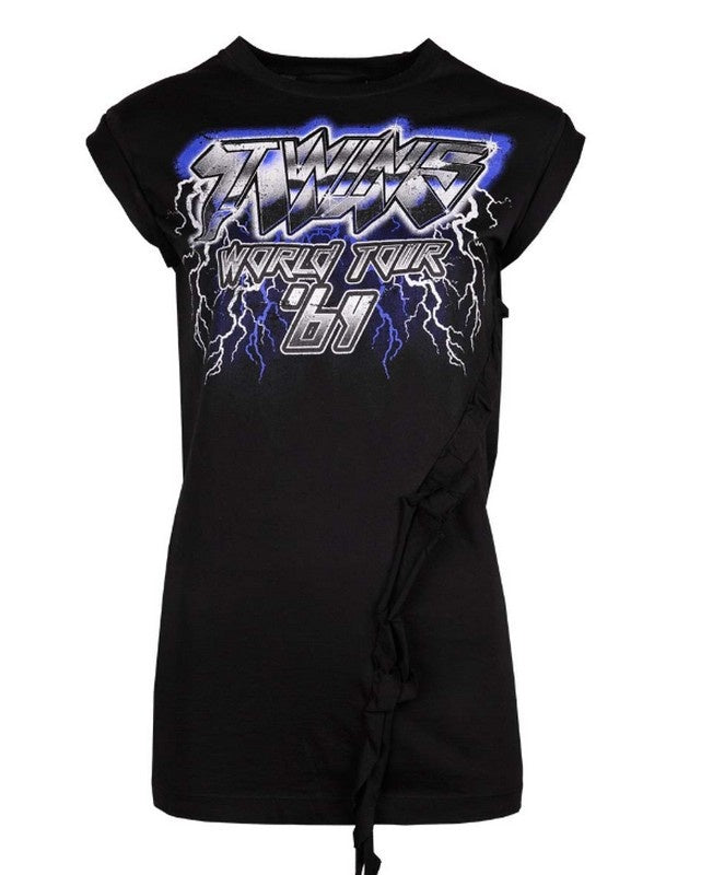 Dsquared2 T-Shirt S72GC0972 900 - SanShopLuxury - -70%, 2017, Abbigliamento, Donna, Dsquared2, Nero, Outlet, Primavera/Estate, S, SS17, T-Shirt