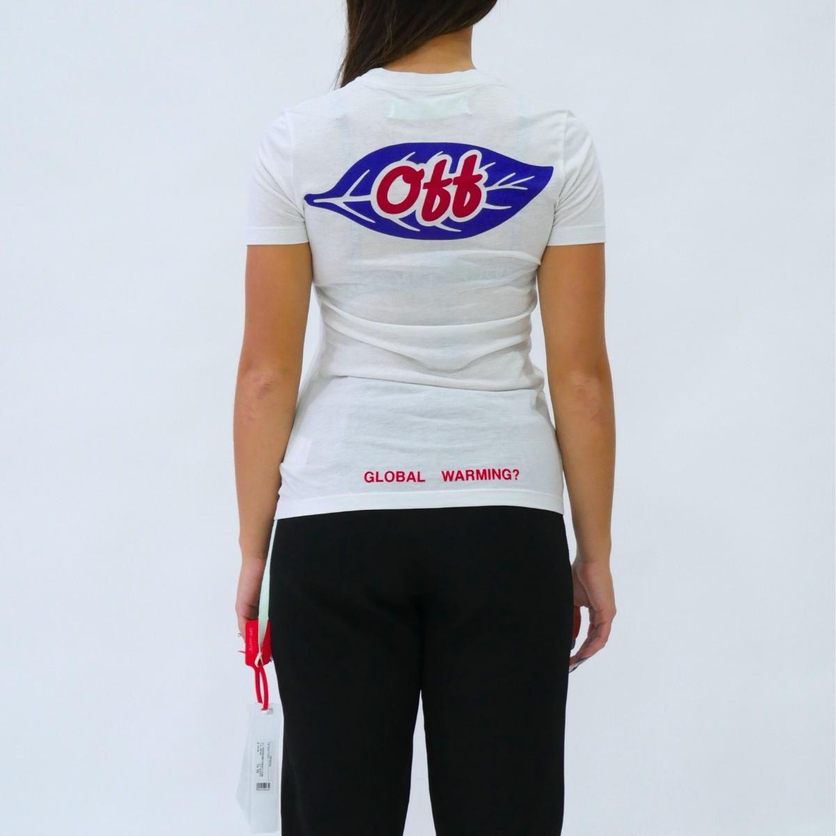 Off-White T-Shirt OWAA028E17404011 0188 - SanShopLuxury - -70%, 2017, Abbigliamento, Bianco, Donna, Off-White, Outlet, Primavera/Estate, SS17, T-Shirt, Ultimo, XS