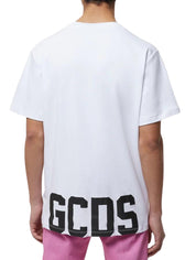 Gcds T-Shirt SS23M130204 - SanShopLuxury - 2023, Abbigliamento, Bianco, Gcds, L, Nero, Outlet, Primavera/Estate, SS23, T-Shirt, Uomo, XL, XXL