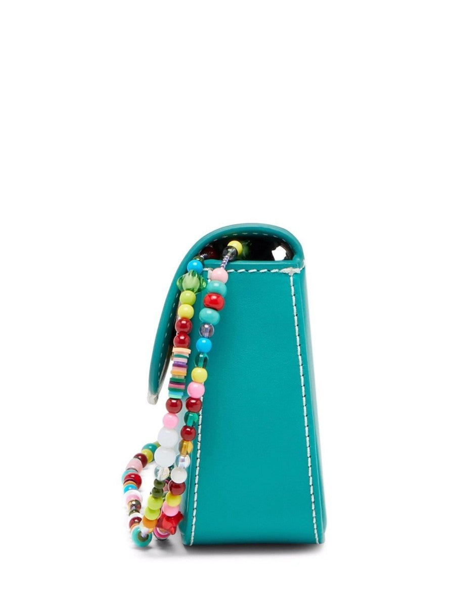 Palm Angels Borsa Da Spalla PWNQ010S22LEA0015501 - SanShopLuxury - 2022, Autunno/Inverno, Borsa Da Spalla, Continuativo, Donna, Idoneo, Outlet, Palm Angels, Primavera/Estate, SS22, Tracolla, Turchese, Unica, Valigeria, Verde acqua