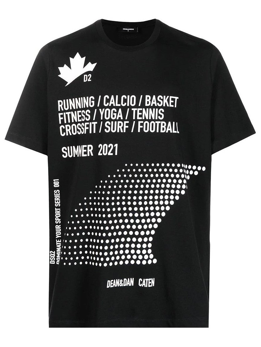 Dsquared2 T-Shirt S74GD0816/S22427900 - SanShopLuxury - -50%, 2021, Abbigliamento, Autunno/Inverno, Continuativo, Dsquared2, M, Nero, Outlet, Primavera/Estate, S, SS21, T-Shirt, Ultimo, Uomo