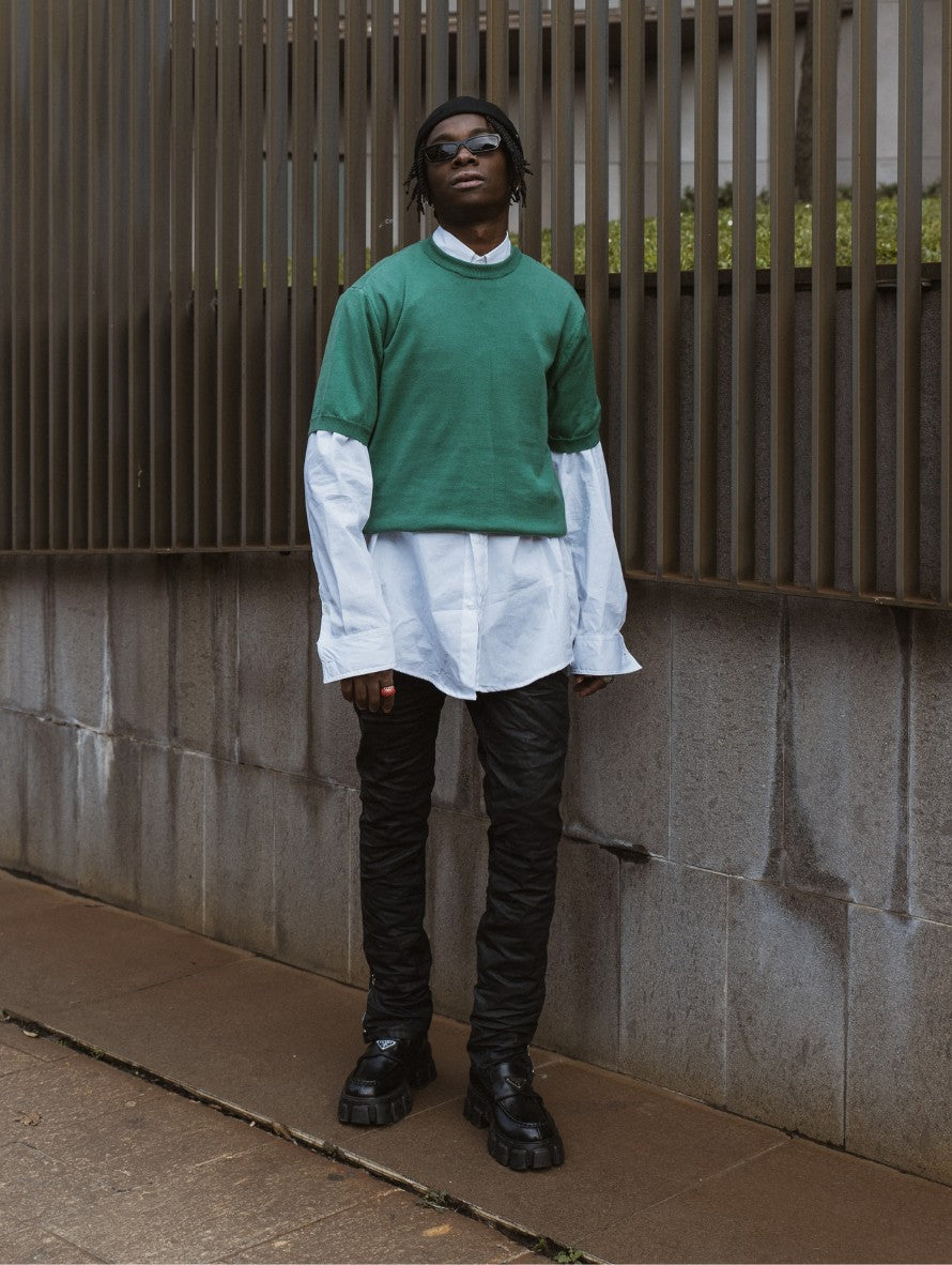 Gavensemble T-Shirt WHIRETEE200 - SanShopLuxury - 2023, Abbigliamento, Gavensemble, Idoneo, L, M, Marrone, Nero, Outlet, Primavera/Estate, S, SS23, T-Shirt, Uomo, Verde, XL