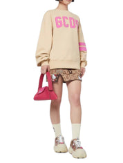 Gcds Felpa CC94W110117 - SanShopLuxury - 2022, Abbigliamento, Autunno/Inverno, Carry Over, Continuativo, Donna, Felpa, Gcds, Girocollo, Idoneo, L, M, Marrone, New, Primavera/Estate, Rosa, S, XL