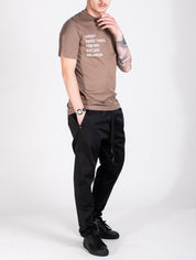 Chiodi Milano T-Shirt 0088 - SanShopLuxury - 2022, Abbigliamento, Chiodi Milano, Idoneo, L, Marrone, Nero, Outlet, Primavera/Estate, SS22, T-Shirt, Tortora, Uomo, XL, XXXL