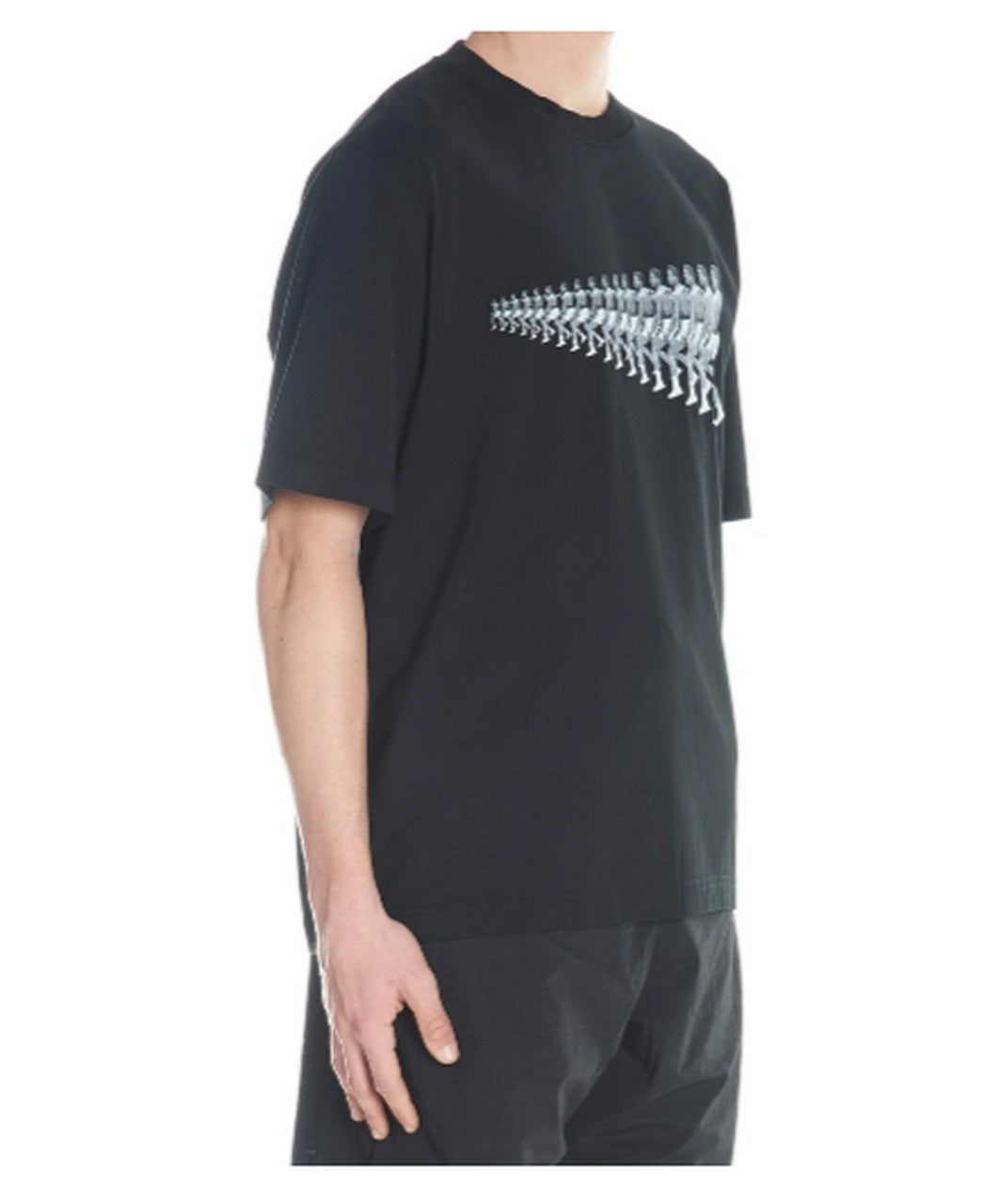 Marcelo Burlon T-Shirt CMAA054R19001011 - SanShopLuxury - -50%, 2019, Abbigliamento, Autunno/Inverno, Continuativo, L, M, Marcelo Burlon, Nero, Outlet, Primavera/Estate, SS19, T-Shirt, Uomo