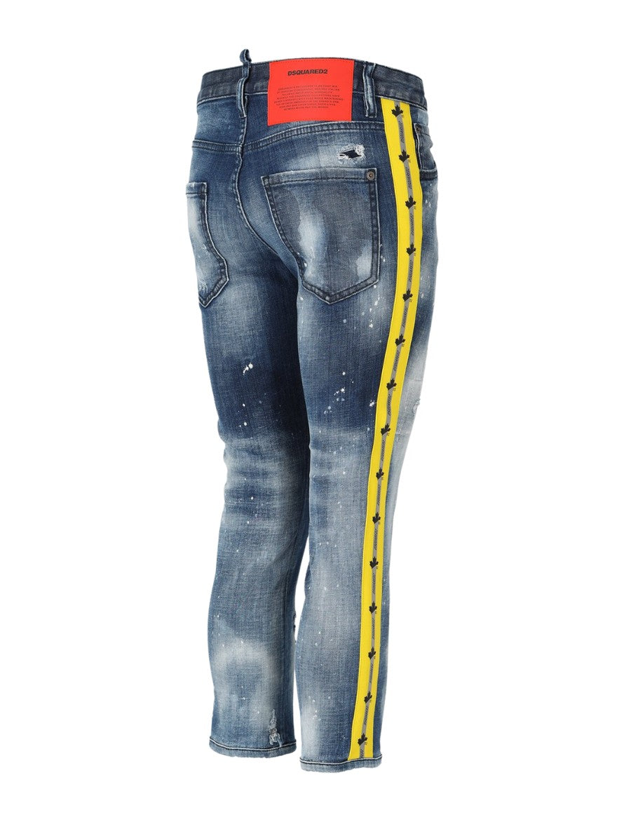 Dsquared2 Jeans S75LB0461/S303042470 - SanShopLuxury - -50%, 2021, 38, Abbigliamento, Autunno/Inverno, Blu, Continuativo, Donna, Dsquared2, FW21, Jeans, Outlet, Primavera/Estate
