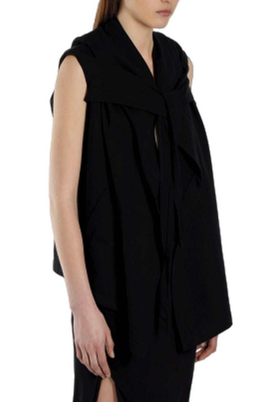 Rick Owens Drkshdw Felpa DS18S3123/RIG - SanShopLuxury - -50%, 2018, Abbigliamento, Con Cappuccio, Donna, Felpa, Nero, Outlet, Primavera/Estate, Rick Owens Drkshdw, S, SS18, Ultimo