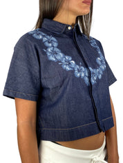 Dsquared2 Camicie S72DL0435 470 - SanShopLuxury - -70%, 2016, 42, Abbigliamento, Blu, Camicie, Crop, Donna, Dsquared2, Outlet, Primavera/Estate, SS16, Ultimo