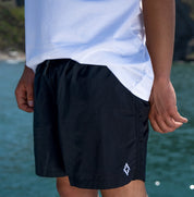 Marcelo Burlon Costume CMFA003R20FAB001 - SanShopLuxury - -50%, 2020, Abbigliamento, Beachwear, Costume, L, Marcelo Burlon, Nero, Outlet, Pantaloncino, Primavera/Estate, S, SS20, Uomo