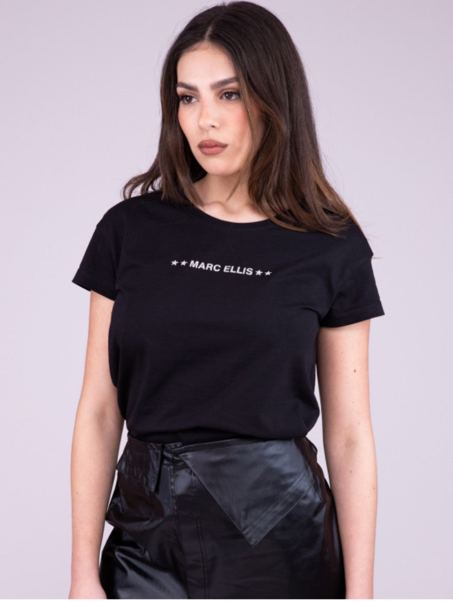 Marc Ellis T-Shirt TDS14 - SanShopLuxury - 2023, Abbigliamento, Bianco, Donna, L, M, Marc Ellis, Nero, Outlet, Primavera/Estate, S, SS23, T-Shirt, XL, XS