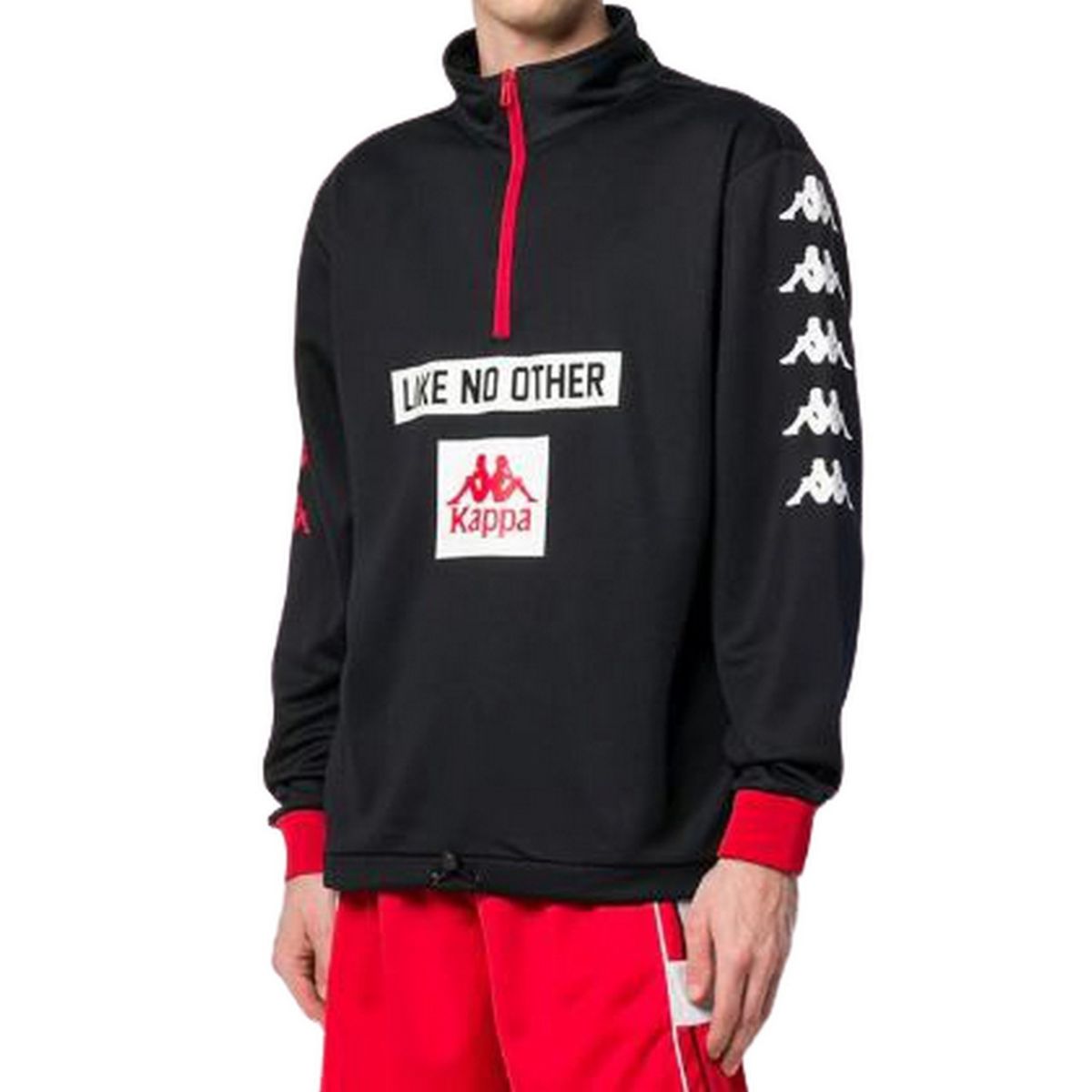 Kappa Felpa 304ICT0 911 - SanShopLuxury - -50%, 2019, Abbigliamento, Felpa, Kappa, L, M, Nero, Outlet, Primavera/Estate, S, SS19, Uomo, XL, XS